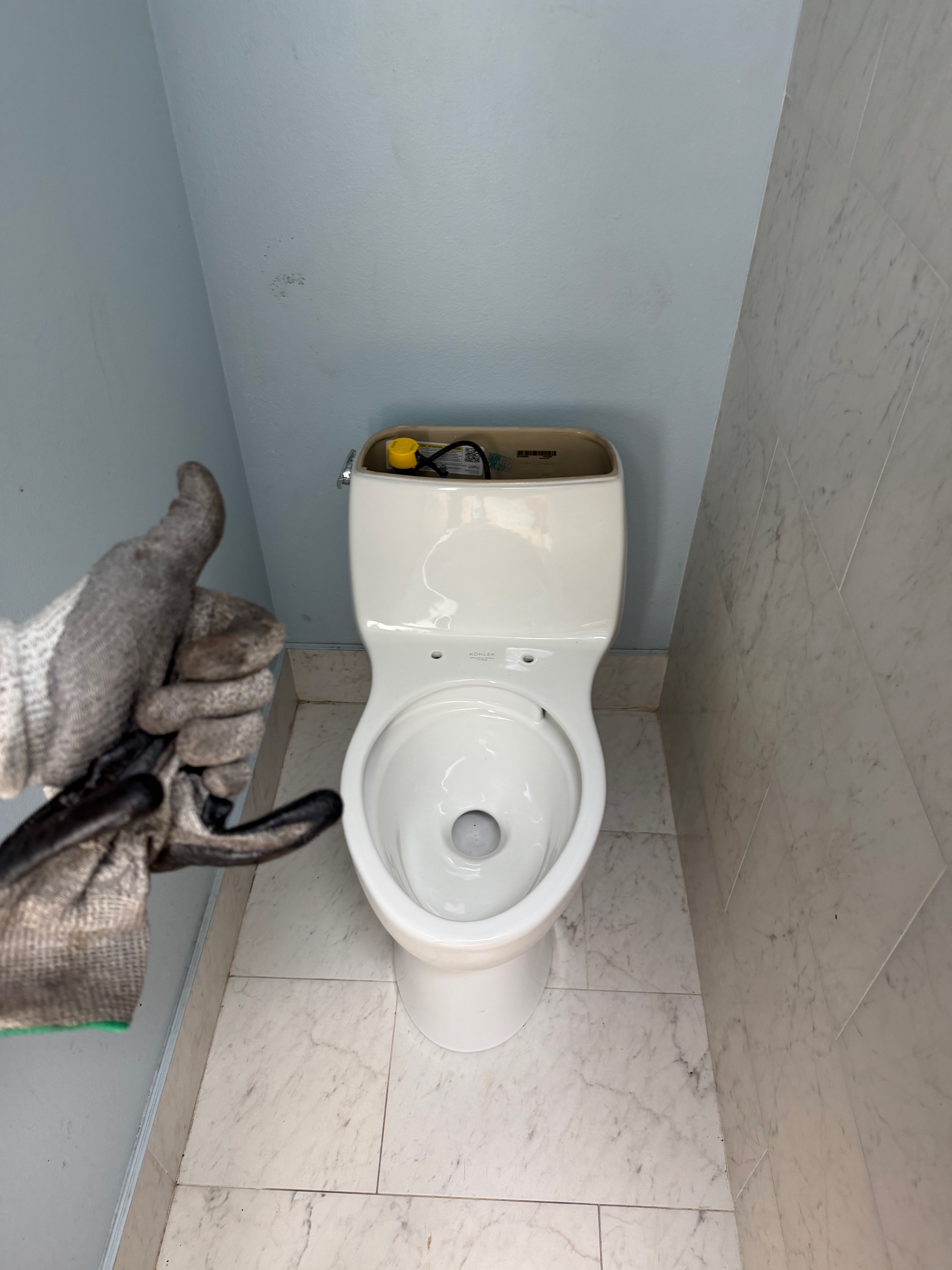 New toilet installed — J Sammy Home Services